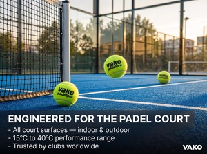 Pelotas de Pádel de Lana Duraderas de Alta Calidad Aprobadas por la <span class=keywords><strong>ITF</strong></span>, Logotipos Personalizables, Venta Directa de Fábrica, Precios Bajos, ODM/OEM - Product Image 6