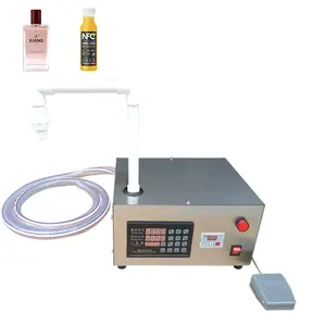 Small large capacity wine beverage bottle water detergent detergent high viscosity filling bottle filling liquid filling machine