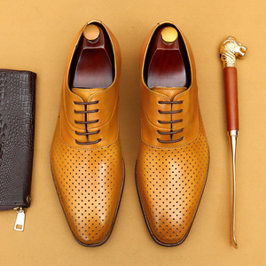 Zapatos Casuales Populares con Diseño Calado, Verano 2026, Mocasines de Cuero Genuino Cómodos y Duraderos, Transpirables y Perforados para Hombre - Product Image 5