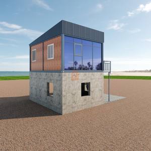 El proveedor ofrece casas móviles prefabricadas de lujo, casas de contenedores de paquete plano de Villa listas, diseño de suelo plano 2 en 1, acero barato - Product Image 3