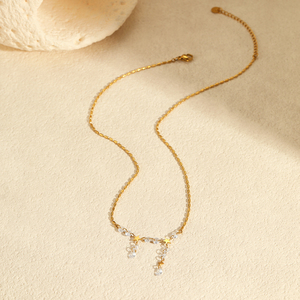 מתנה תכשיטי אופנה nimai מתנה תכשיטי אופנה 18k שרשרת תליון כוכב לכל יום - Product Image 3