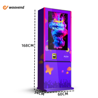 Distributeur automatique de bonbons mini pour sachets de nicotine ZYN avec scanner d'identité, vérification d'âge, distributeur automatique intelligent avec lecteur de carte