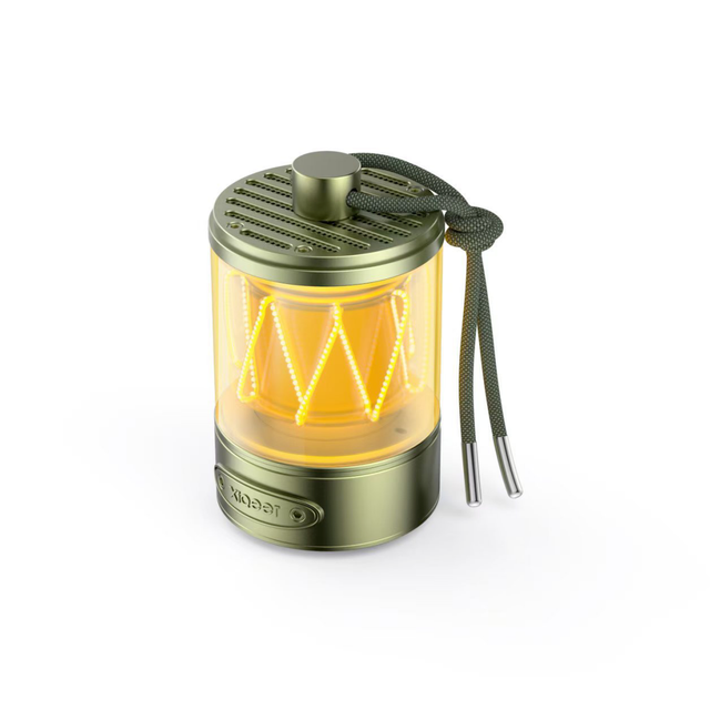 Camping for Speaker Aluminum Alloy Wireless HiFi Subwoofer 10W RGB LED Deep Bass IPX4 Waterproof TWS Pairing Party Travel
