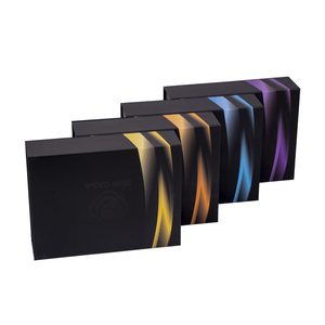 Cardboard <b>White</b> Book Shaped Magnetic Closure Cardboard Gift <b>Box</b> with Satin - Product Image 1