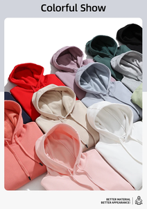 Ag350h Unisex Tùy Chỉnh Áo Với Thiết Kế Thêu Màn Hình In Áo Thun Tracksuits Lót Và Trùm Mũ Trùm Mũ Của Nam Giới Biểu Tượng Tùy Chỉnh Áo - Product Image 3