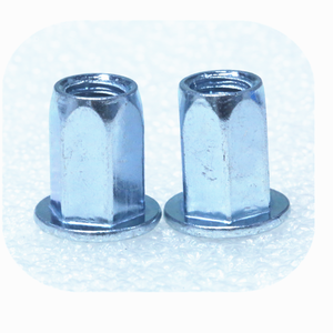 Rivet en acier inoxydable/laiton Nickel/acier, fixation Chicago, fil aveugle, douille hexagonale pour ceinture en cuir - Product Image 3