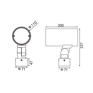 20 Wát ngoài trời IP65 không thấm nước RGB <span class=keywords><strong>LED</strong></span> vườn ánh sáng <span class=keywords><strong>COB</strong></span> tại chỗ và đèn lũ với DMX512 điều khiển cho chiếu sáng cảnh quan - Product Image 3