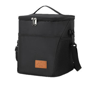 Square Insulated Lunch Bag Large Capacity Portable Crossbody For Office Workers - Product Image 5