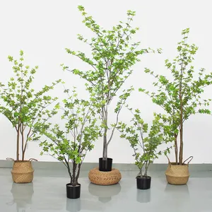 2024 Hot Sale Plastic Banyan Tree For Home Garden Decor Tree For Outdoor Indoor Decor Artificial Ficus Tree