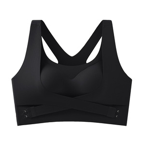 Plus-Size Marketing-Worthy Large-Bust-Minimizing Cómodo Sujetador deportivo anticaída sin aros de tamaño extendido para mujeres - Product Image 5