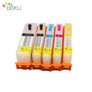 ¡Nuevo! PGI 580 CLI 581 cartucho de tinta rellenable para Canon <span class=keywords><strong>TR7550</strong></span> TR8550 TS6150 impresora restablecer cartucho con Chip - Product Image 3