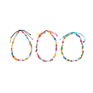 Bracciale con Tre Perle Rotonde, 2400 Pezzi di Perline Colorate, Set Regalo di Gioielli per Donne - Product Image 2