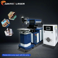 Machines de soudage laser modèle JUNFEI YAG 200W 400W haute précision automatiques neuves pour tous types de moules métalliques