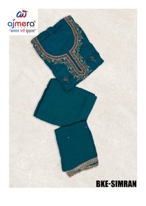 Salwar Kameez traditionnel en coton Ajmera pour femmes, robe ethnique de fête, coupe régulière, longueur cheville, séchage rapide, extensible, sans plis - Product Image 3