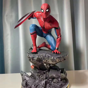 Statua in Resina di Spider-Man a Grandezza Naturale di Alta Qualità, Scultura del Personaggio <span class=keywords><strong>Marvel</strong></span> Supereroe, Action Figure del Film, Statua in Fibra di Vetro di Spider-Man - Product Image 1
