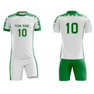 High Quality 100% Polyester Custom Soccer Wear Uniform High Quality Customized Colors Sublimated Soccer Uniform - Product Image 1
