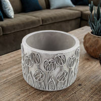 Populaire fleur motif Pots de fleurs maison extérieur jardin planteur décoration nordique créatif intérieur Pot de plante