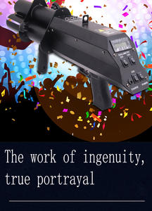 Gran oferta <span class=keywords><strong>de</strong></span> alta calidad Senapan kertas berkepala Jet Machine Night Club bar Fuente <span class=keywords><strong>Petardos</strong></span> LED Pistola <span class=keywords><strong>de</strong></span> confeti <span class=keywords><strong>de</strong></span> tres cabezas - Product Image 4