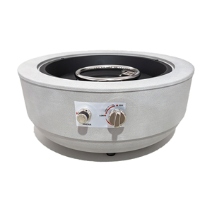 Natural Gas Metal <b>Fire</b> Pit 40000 BTU Freestanding Galvanized Eco-Friendly Indoor/Outdoor Use - Product Image 3
