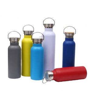 Bouteille d'eau isotherme Huashanqi élégante en acier inoxydable à large ouverture - Grande capacité, portable et prête pour la randonnée en extérieur - Product Image 6