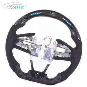 הוביל תצוגה שטוח התחתון סיבים פחמן הגה עבור הונדה אזרחית - Product Image 5