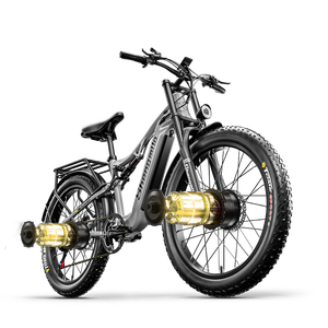 Venta de Fábrica: Bicicleta Eléctrica de Montaña para Adultos con Motor Dual, Batería de 48V 17.5AH, Neumáticos Gruesos de 26 Pulgadas, Sistema de Doble Motor S600 que Proporciona una Aceleración Potente - Product Image 6