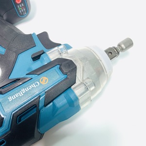 Juego de 5 Herramientas Eléctricas Combinadas: Taladro de Impacto, Llave Inalámbrica Angular sin Escobillas, Pistola para Autos, Motosierra - Product Image 2