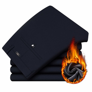 Vente chaude pantalons d'affaires pour hommes de haute qualité pantalons de costume décontractés Slim-fit pantalons pour hommes pantalons - Product Image 6