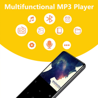 Lecteur MP3 Kosher avec écran 2,4'' en aluminium CNC Q05 avec Bluetooth et haut-parleur