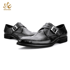 Britannique classique Stock hommes chaussures d'affaires italien en cuir véritable chaussures grande taille <span class=keywords><strong>homme</strong></span> robes de mariée chaussures - Product Image 2