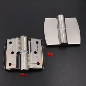 304 Stainless Steel Public <b>Toilet</b> Partition Door <b>Hinges</b> Bathroom Hardware - Product Image 5
