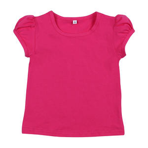 100%cotton <b>White</b> <b>Plain</b> Color Short Sleeve Ruffle <b>Shirt</b> Summer Tshirts Blank <b>t</b> <b>Shirts</b> <b>Kids</b> Girls Tops - Product Image 6