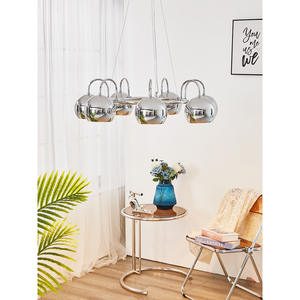 Lámpara de Araña de Diseño Nórdico Minimalista Vintage para Comedor, Lámpara Colgante de Lujo para Sala de Estar Estilo Bauhaus, Iluminación Elegante - Product Image 6