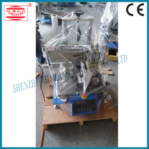 Bán tự động hướng dẫn sử dụng Nhỏ PCB lụa Màn hình máy in trà sữa cốc giấy cong tấm kim loại logo phẳng dọc máy in kỹ thuật số - Product Image 5