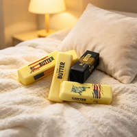 Bâton de beurre anti-stress créatif à rebond lent et adhérent, best-seller transfrontalier, en forme de drapeau national, emballage cadeau