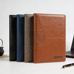 Agenda de Cuero de Tapa Dura <span class=keywords><strong>para</strong></span> Suministros de Oficina, Venta al Por Mayor de Fábrica - Diario Académico A5/A4, Cuaderno Planificador Diario/Mensual <span class=keywords><strong>para</strong></span> Trabajo y Estudio - Product Image 1