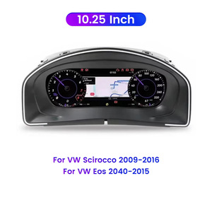 มาตรวัดความเร็วแบบดิจิตอล LCD สำหรับรถยนต์ <span class=keywords><strong>VW</strong></span> Tiguan L Cadillac Passat <span class=keywords><strong>Scirocco</strong></span> Magotan Jetta Polo แผงหน้าปัด - Product Image 3