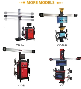 Equipo de Alineación de Ruedas, Máquina de Alineación 3D para Automóviles con Pantalla LED, Potencia de 2.2kw, Peso de 150kg - Product Image 3