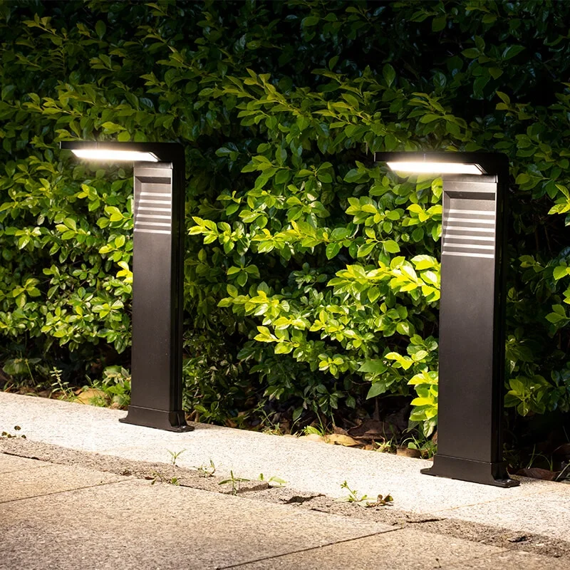High Quality Led Light Lawn Solar Ip54 Waterproof Black Outdoor Warm White Landscape Solar Path Lawn Lights · image 5