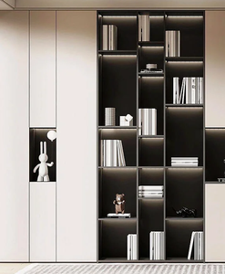 <span class=keywords><strong>Vitrine</strong></span> de salon en bois pour villa, meubles de salon, <span class=keywords><strong>vitrine</strong></span> pour appartements et hôtels, armoire murale de salon - Product Image 3