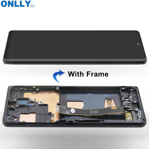 <span class=keywords><strong>Écran</strong></span> LCD AMOLED d'origine pour Samsung <span class=keywords><strong>Galaxy</strong></span> <span class=keywords><strong>S20</strong></span> Ultra 5G avec cadre pour Samsung <span class=keywords><strong>Galaxy</strong></span> <span class=keywords><strong>S20</strong></span> Ultra G988F G988B - Product Image 4