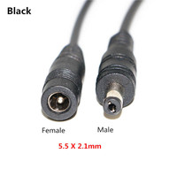 Prise de câblage fiche dalimentation femelle mâle 5.5x2.1mm connecteur DC
