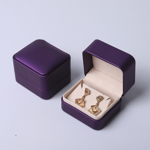Manufacturer High-end Luxurious Rings Bangles Pendants Jewelry Set <b>Box</b> PU Leather Wedding Engagement <b>Gift</b> Packaging <b>Box</b> - Product Image 2