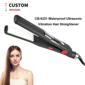 Lisseur à cheveux en céramique à vibration ultrasonique CB-9231, finition longue durée, imperméable, chauffage rapide infrarouge en 15 secondes - Product Image 1