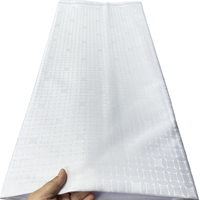 Dentelle Polonaise Brodé de Haute Qualité NI.AI, Tissu en Voile Suisse de Coton, Dentelle pour Hommes pour Asoebi Africain