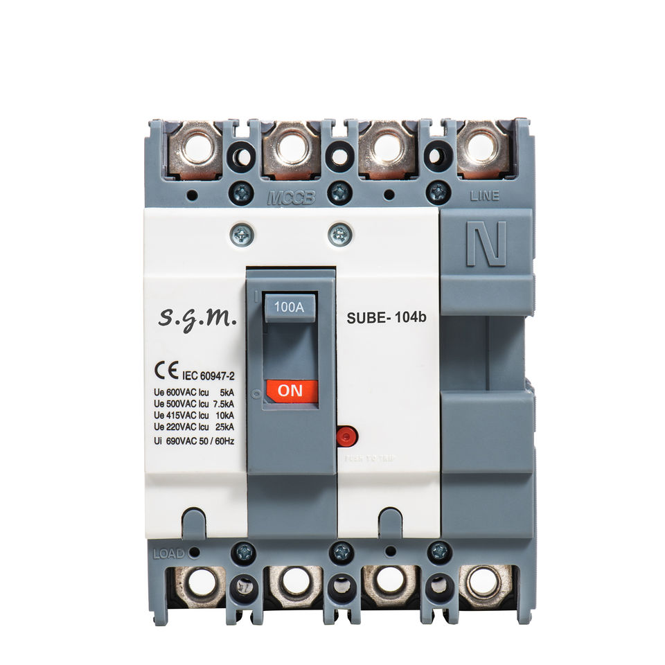 Sc 104b SUBE-104B 4 Pole Puffer Assisted Self-Quenching MCCB Moulded Case ...