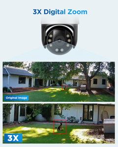 GWSECU Cctv <span class=keywords><strong>Ptz</strong></span> <span class=keywords><strong>Camera</strong></span> System 8 Channel PoE NVR Kit Pan Tilt Zoom Audio bidireccional Full Color <span class=keywords><strong>PTZ</strong></span> Rotación Cámaras de vigilancia - Product Image 6