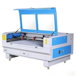 Doppelkopf CO2-Laser-Schneid- und Graviermaschine 1600x1000mm Arbeitsbereich 60-130W Hochleistung AI/BMP/PLT für Metall/Holz/Gummi - Product Image 2