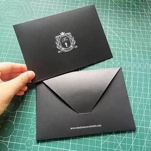Enveloppes et cartes postales <span class=keywords><strong>de</strong></span> remerciement personnalisées <span class=keywords><strong>de</strong></span> luxe avec logo, papier <span class=keywords><strong>de</strong></span> qualité, impression offset - Product Image 2