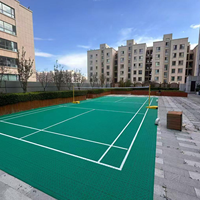 Système de Dalles Modulaires en PP pour Terrains de Pickleball Intérieurs Étanche – Revêtement Sportif pour la Rénovation de Lieux et les Projets de Construction Neuve – Fournisseur Direct Usine